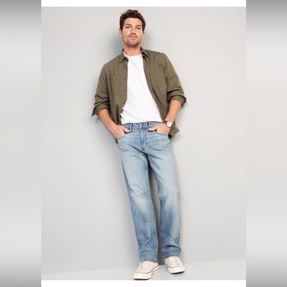 Old Navy Men’s 40x30 Loose Jeans NWT - Picture 3 of 7